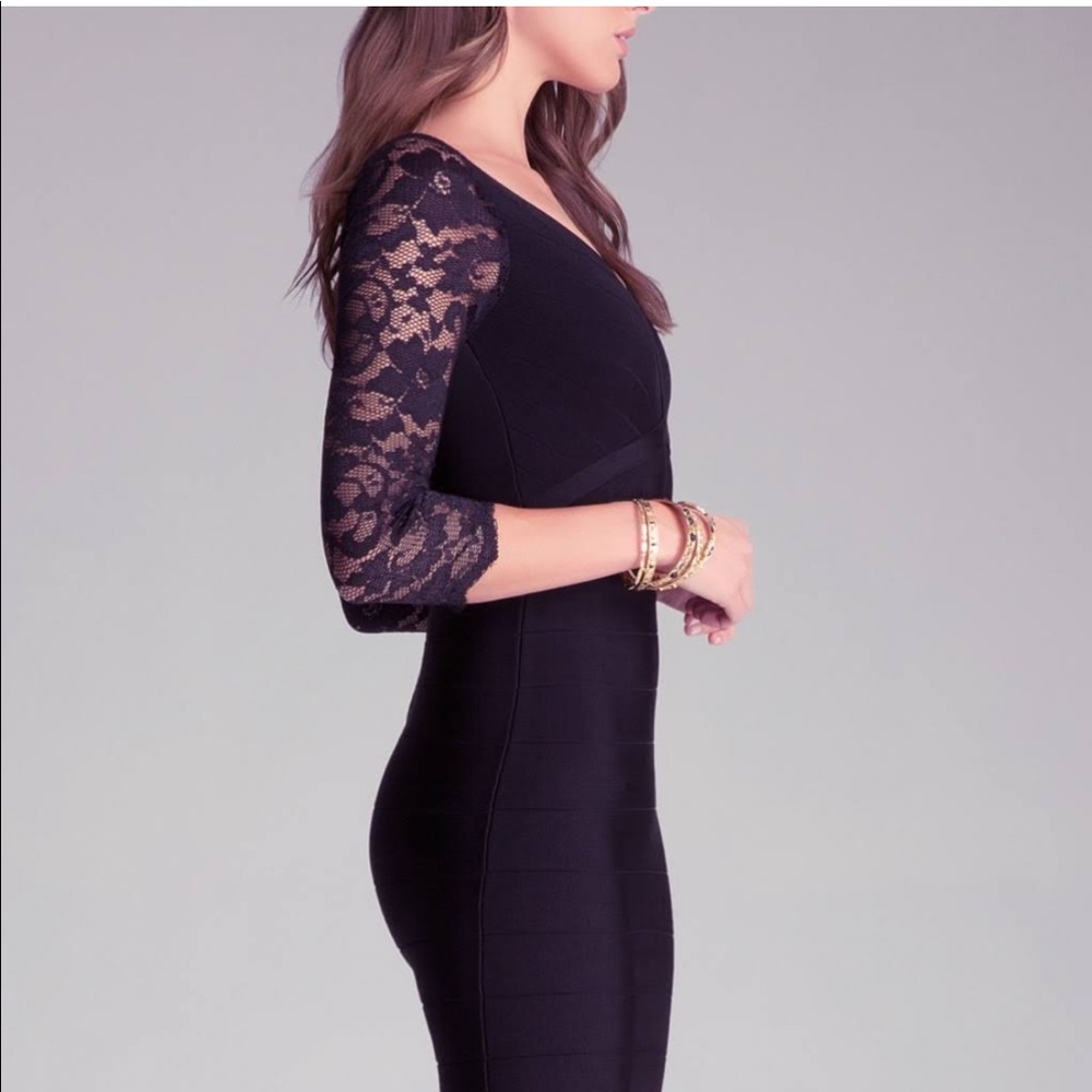 Bebe Black Mini Dress/I accept offers